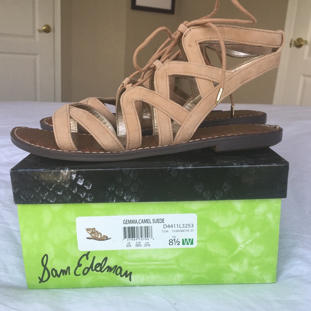 Sam Edelman Gemma Gladiator Sandals 8.5
